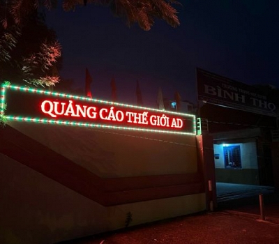 Làm Bảng Hiệu Đèn LED Chạy Chữ Tại TP.HCM | Hiển Thị Rõ, Thu Hút