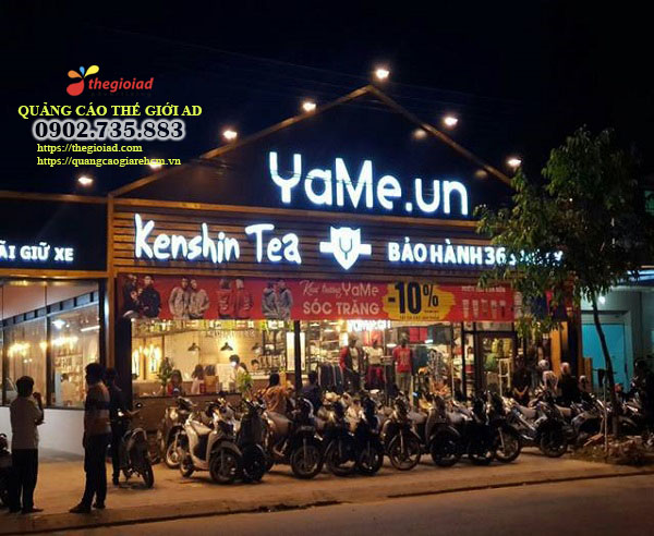 bảng hiệu quảng cáo