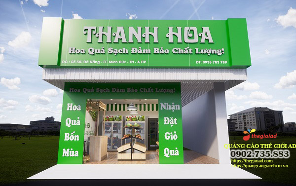 thiết kế bảng hiệu