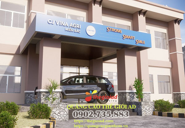 thiết kế bảng hiệu quảng cáo