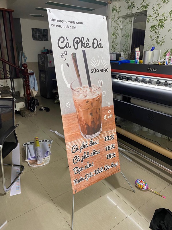in standee quận gò vấp