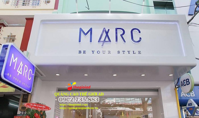 bảng hiệu shop thời trang