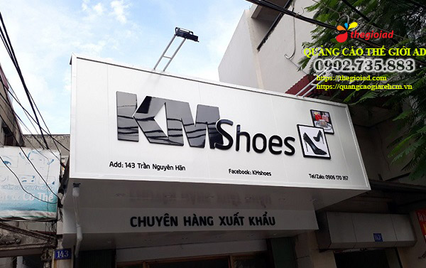 bảng hiệu shop thời trang