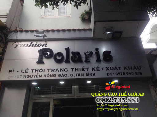 bảng hiệu shop thời trang