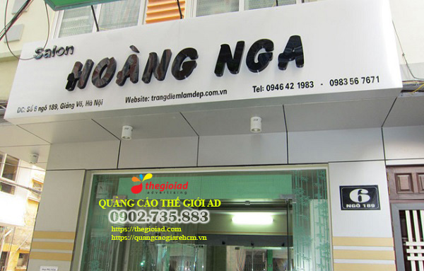 bảng hiệu shop thời trang