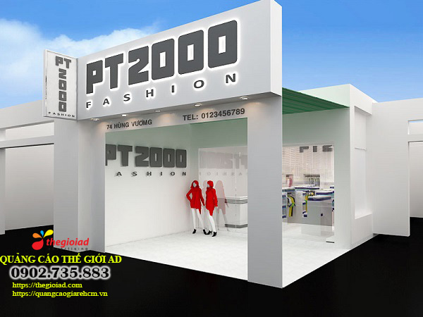 bảng hiệu shop thời trang