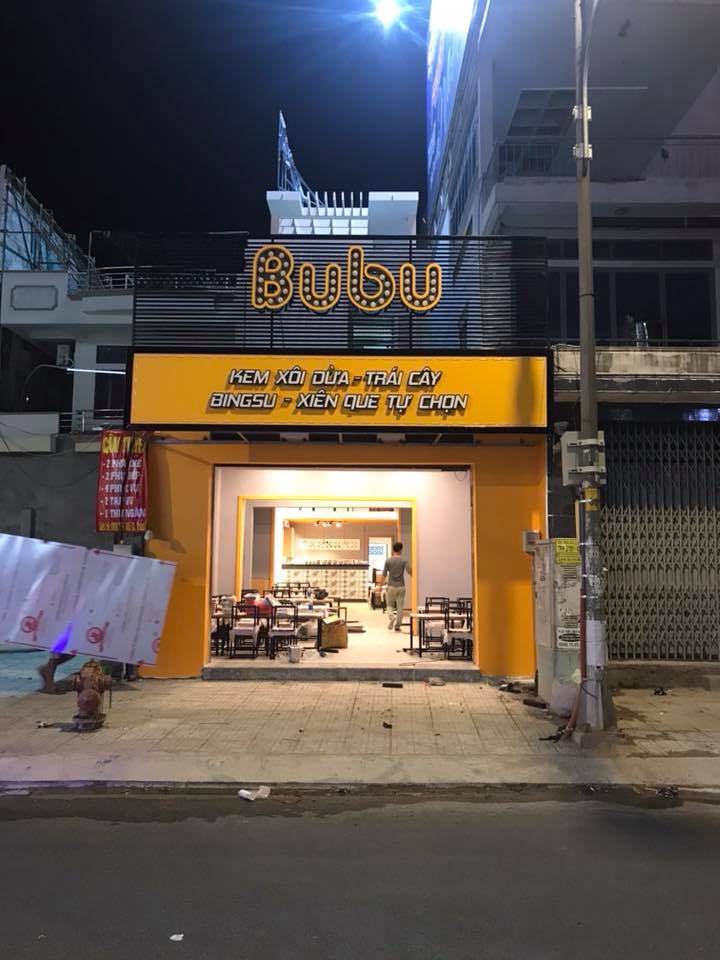 Hình ảnh bảng hiệu trong thư viện công trình Thế Giới AD